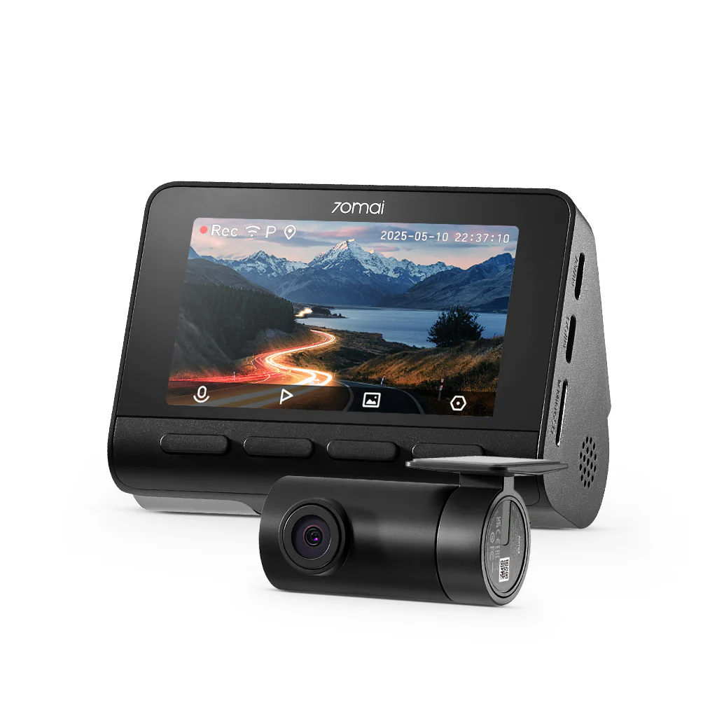 70mai Dash Cam 4K A800SE con HDR, visione notturna avanzata, registrazione di emergenza, supercondensatore e sorveglianza 24 ore su 24 - Image 3