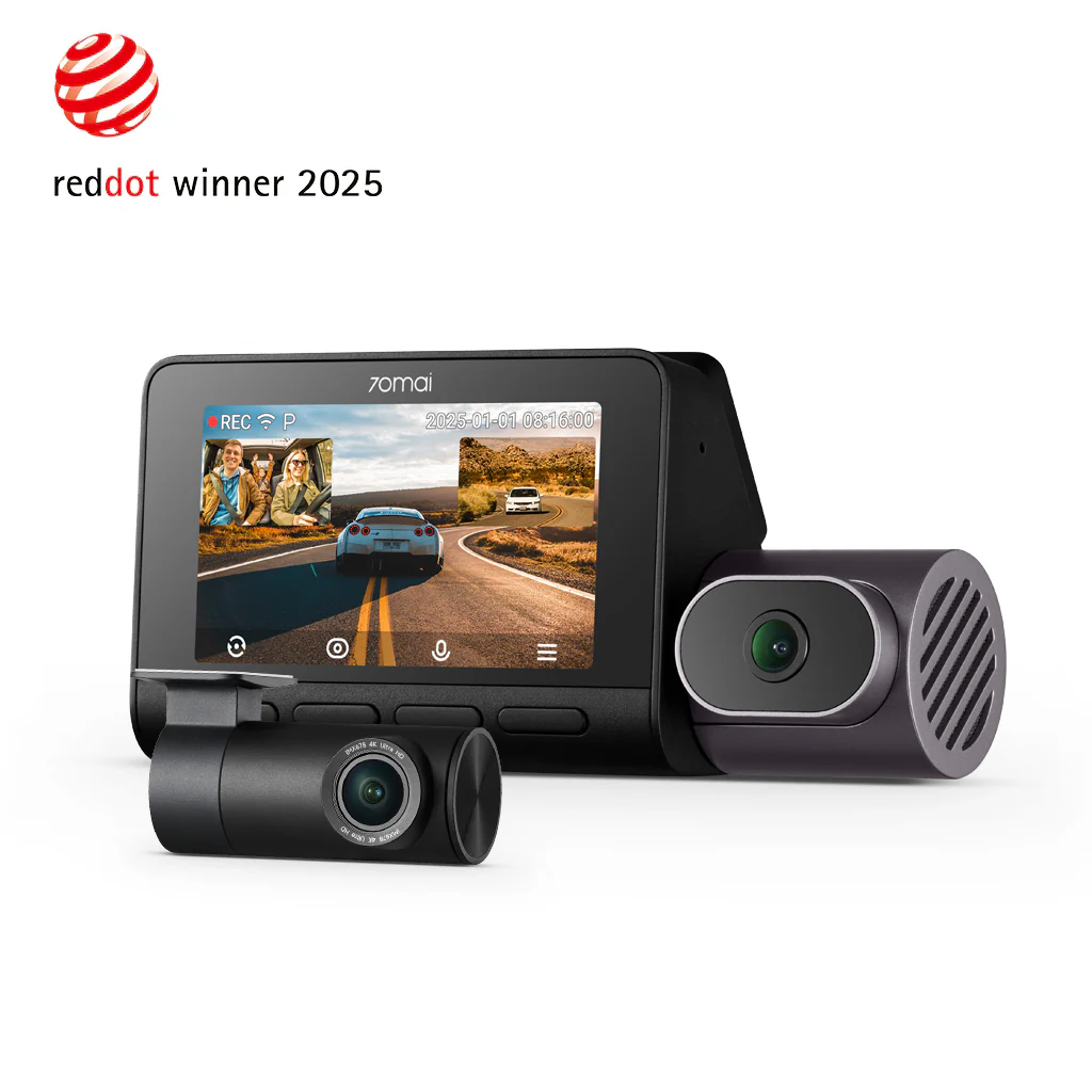 70mai Dash Cam 4K T800 a 3 canali con doppia risoluzione 4K, STARVIS 2 IMX678, visione notturna HDR, rilevamento AI, registrazione di emergenza, 4G LTE e supercondensatore - Image 19