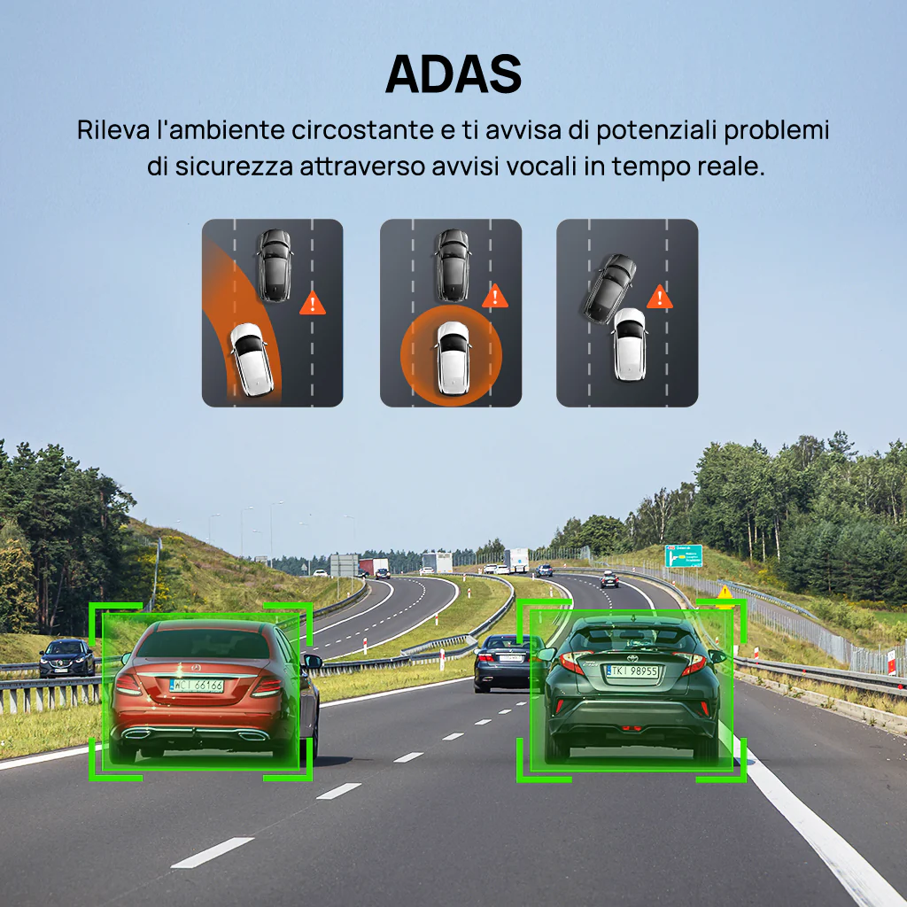 70mai Dash Cam A510 2.7K HD con Sony STARVIS 2, 4G LTE e supporto Dual HDR - Image 11
