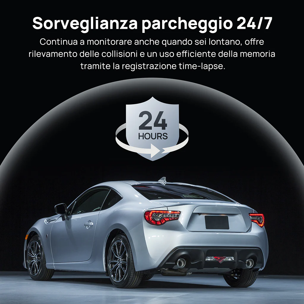 70mai Dash Cam A510 2.7K HD con Sony STARVIS 2, 4G LTE e supporto Dual HDR - Image 9