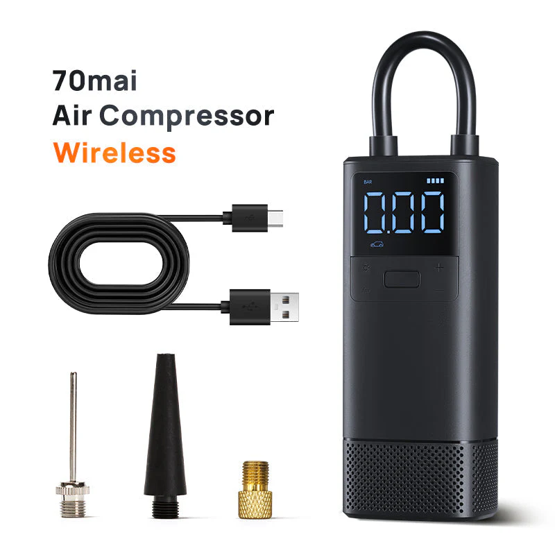 70mai TP05 Air Compressore: gonfiatore portatile wireless per pneumatici, 150 PSI, gonfiaggio rapido - Image 7