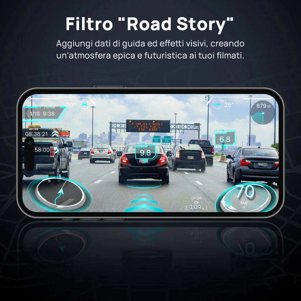 70mai Dash Cam 4K Omni con visione a 360°, doppia telecamera Sony STARVIS 2, IA 2.0 e supporto 4G LTE - Image 18