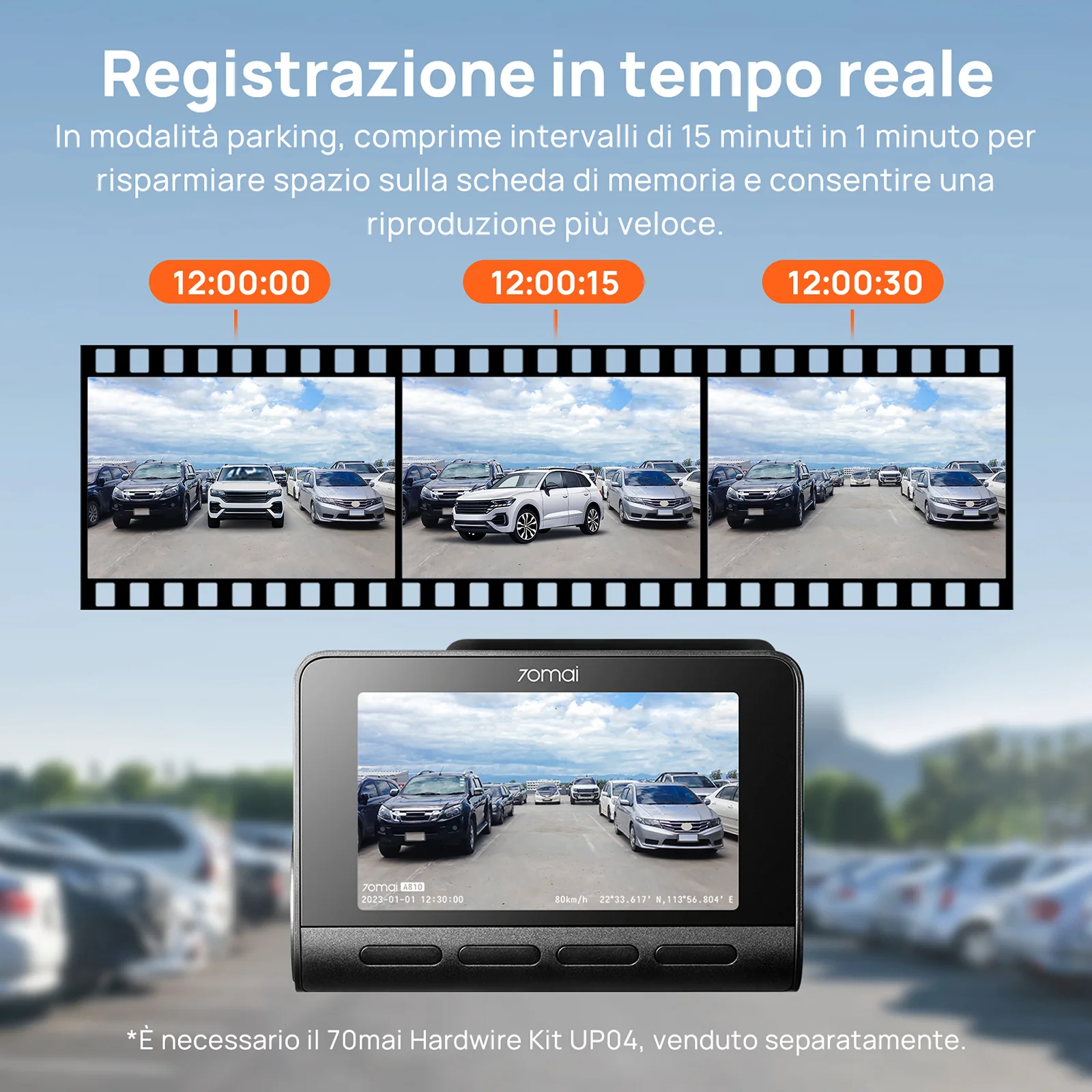 70mai Dash Cam 4K A810 con Sony STARVIS 2 IMX678, 4G LTE e supporto Dual HDR - Image 11