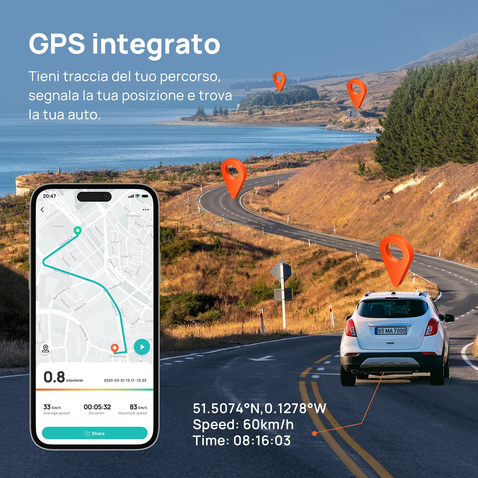 70mai Dash Cam 4K A810 con Sony STARVIS 2 IMX678, 4G LTE e supporto Dual HDR - Image 9
